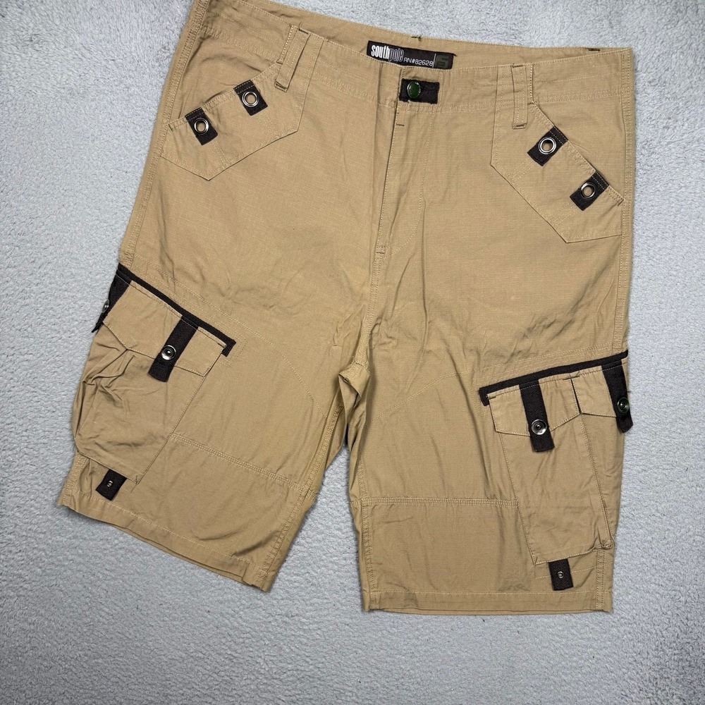 Vintage Y2K South Pole Baggy Cargo Shorts